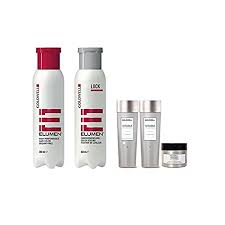 (base shade) goldwell topchic 8kg with 30 volume 2. Goldwell Elumen Haarfarbe Pk All Pink 200ml 250ml Lock Versiegelung Kerasilk Reconstruct Shampoo 30ml Conditioner 30ml Maske 25ml Amazon De Beauty