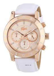 Lacoste 2000831 Bayan Kol Saati Lacoste Kirmizi Altin Altin Saat