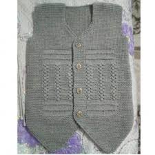 Onler Ucgen 3 Duz 1 Buz Orneginde Cocuk Ata Efe Damat Yelegi Nasil Orulur 3 4 Yas By Hatice3 Damatlar Bebek Kazak Modelleri Orgu