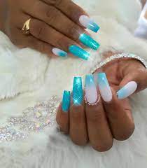 Gefallt 1 232 Mal 24 Kommentare Customtnails Customtnails1 Auf Instagram Turnt Up Turquoise Turquoise Nails Blue Acrylic Nails Turquoise Nail Designs