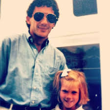 Fan page oficial de ayrton senna. Ayrton And A Little Girl