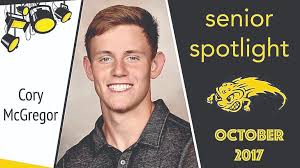 McGregor in the spotlight for October