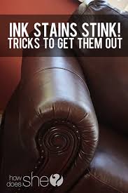 Rubbing alcohol and work well to remove the stains. Get Stains Out Of Your Furniture