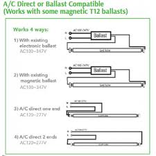 Many led & conventional lighting products are designed to derive power from standard 120v or 240v power sources. T12 Ballast Wiring Diagram 2 T12 Ballast Wiring Diagram