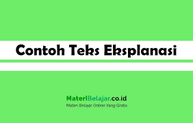 Tsunami (tsu= pelabuhan, nami = gelombang, secara harafiah berarti ombak besar di pelabuhan) adalah perpindahan badan air yang disebabkan oleh. Contoh Teks Eksplanasi Pengertian Ciri Cirinya Dan Contohnya