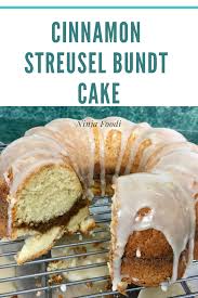 Ninja Foodi Cinnamon Streusel Bundt Cake Bundt Cake Streusel Bundt