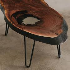 This coffee table is built from two large slabs of walnut. Walnut Coffee Table No 231 Elko Hardwoods Modern Live Edge Furniture Dining Coffee Tables Desks Benches