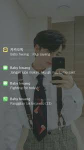 Fakechat Chat Straykids Hyunjin Lockscreen Imajinasi Pacar Pria Lelucon Lucu