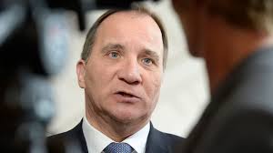 Löfven förd till sjukhus