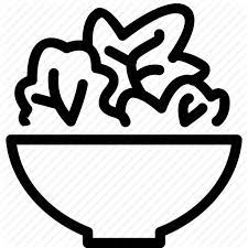 Thin Food Cooking By Picons Me Salad Drawing Cooking Icon Basic Hand Lettering