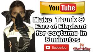 ears of elephant for costume design