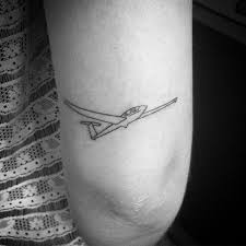 Orell On Instagram Tattoo Tatouage Dotwork Handmade Handpoke Planeur Glider Fonteljuice Plane Tattoo Inspirational Tattoos Aviation Tattoo