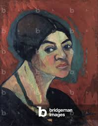 Image of Self-Portrait, 1916 (painting) by Valadon, Suzanne (1865-1938)