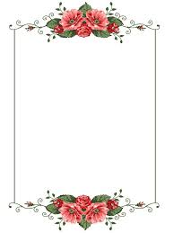 Urodziny Zaproszenia Floral Border Design Page Borders Design Flower Background Wallpaper