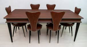 There are 3,154 suppliers who sells modern italian dining room furniture on alibaba.com, mainly located in asia. Mid Century Italian Modern Dining Table Chairs By Umberto Mascagni For Harrods 1950s Set Of 7 For Sale At Pamono