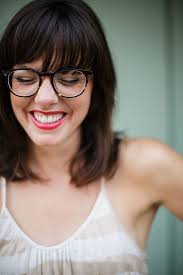 Glasses and bangs are so in right now, so why not kill two trends with one stone and embrace both. Long Bob With Bangs Bangs And Glasses Shoulder Length Hair With Bangs Hair Styles
