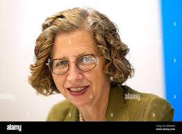 Inger Andersen is Under-Secretary-General of the United Nations and  Executive Director of the United Nations Environment Programme smiles  during an interview at the COP26 U.N. Climate Summit in Glasgow, Scotland,  Tuesday, Nov.