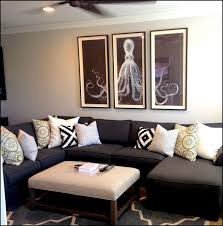 Dark Grey Couch Pillow Ideas Black Sofa Decor Dark Grey Couch Living Room Living Room Decor