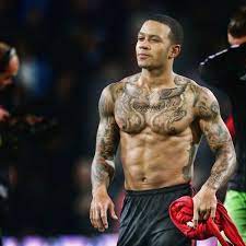 Depay's chest and both arms are engraved with divine creatures and. Memphis Depay S Tattoo