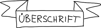 Uberschriften Gestalten Banner Zeichnen Container Laquo Zeichnen Www Tafelzeichnen At