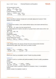 Pogil types of chemical reactions answer key / classifying types of chemical reactions why? Ncert Solutions For Class 10 Science Chapter 1 Chemical Reactions And Equations Free Pdf