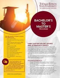 When talking about higher education, most often the bachelor's degree is meant. Bachelor S To Master S Program Academics