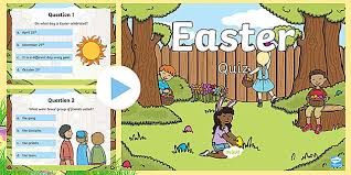 It might be harder than you think. Easter Quiz For Children Primary Easter Resources