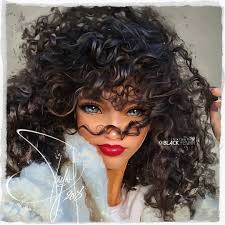 5 697 Likes 109 Comments Pamonh Sisouk Black Fenrir On Instagram Choose A Job You Love And You Wi Black Women Art Black Girl Art Female Art