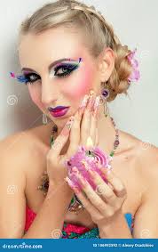 120 Braided Hair Nails Stock Photos