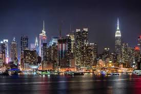 New York City Skyline At Night Tour
