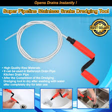 When you have a clog or blockage, a plumbing snake is a great tool to get started. Snake Wire Super Pipeline Stainless Dredging Tool Handheld Drain Snake Cleaner Unclog Water Pipeline Plumbing Lazada Ph