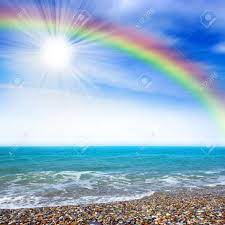 Partager sa passion des belles images. Resume De Plage Arc En Ciel Et Mer Banque D Images Et Photos Libres De Droits Image 6307021