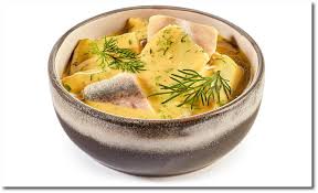 Matjes Hering In Honig Senf Sauce Rezept Honig Senf Sauce Honig Senf Matjes
