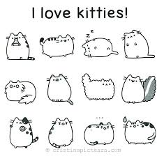 Pusheen the cat is a cartoon character who is the subject of comic strips and sticker sets. Pusheen Coloring Pages Coloring Sheets With Pusheen