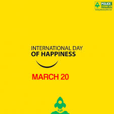 International day of happiness was initially thought of by ceo and president of illien global public benefit corporation jayme illien in 2011. Quotes International Day Of Happiness 2021 Wishes Theme Greetings World Happiness Day Poster