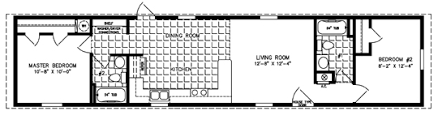 2 bedroom), # of baths (e.g. 800 To 999 Sq Ft Manufactured Home Jacobsen Homes