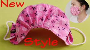 New Style Breathable The Mask Does Not Touch The Mouth And Nose Is In 2020 Sewing Tutorials Diy Sewing Pattern Easy Face Mask Diy
