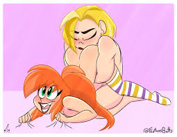 Rule34 - If it exists, there is porn of it  feathers butts(artist),  barbara gordon, batgirl, kara zor-el, supergirl  3243000