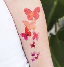 See more ideas about butterfly tattoo, watercolor butterfly tattoo, tattoos. Brief Watercolor Butterflies Tattoo Design Unique Butterfly Tattoos Butterfly Tattoos Crayon