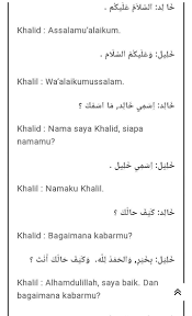 Hitungan dalam bahasa arab disebut 'adad (عدد) dan yang dihitung disebut dengan m'adud (معدود). Buatlah Percakapan Bahasa Arab Perkenalan Jangan Ngasaal Brainly Co Id