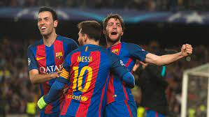 Suárez 3', kurzawa (o.g.) 40', messi 50' (p), neymar 88', 90'+1', sergi match information: Match Report Fc Barcelona 6 1 Psg Miracle Makers 6 5 Aggregate