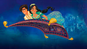 Princess Jasmine And Aladdin On The Magic Carpet Ride From Disney S Live Action Movie Aladdin Aladdin Wallpaper Disney Live Action Movies Aladdin Movie