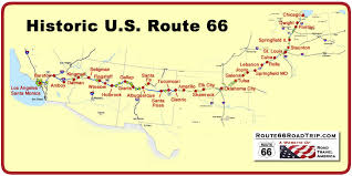 Over the years route 66 was in service there were multiple alignments of its path. Route 66 Maps In Each State Route 66 Segment Maps Route 66 City Maps