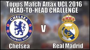 Bunların arasında chelsea 0 maçı kazandı (santiago bernabéu 0, stamford bridge deplasmanda 0), real madrid kazandı 2 (stamford bridge diğer etkinliklerle başa baş. Chelsea V Real Madrid Topps Match Attax Uefa Champions League 2015 16 Head To Head Challenge Youtube