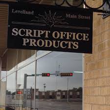 Script Office Products Levelland Home Facebook