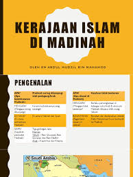 Pada waktu itu kerajaan sriwijaya sedang mengalami masa kemunduran. Bab 5 Kerajaan Islam Di Madinah