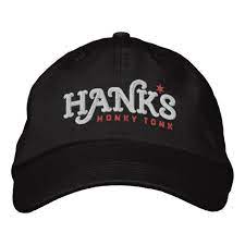 Hank S Original Official Logo Embroidered Baseball Hat Zazzle Com Baseball Hats Embroidered Baseball Caps Logo Embroidered