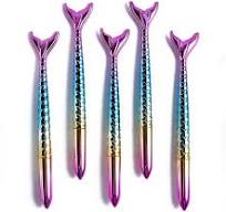Creative Mermaid Pen Gift Stationery | Fish Ballpoint Pens for Office,  Business, School | Black & Blue Ink 1mm 0.5mm