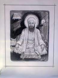 Classic and powerful guru arjan dev ji painting by highly prized artist bodhraj. Pencil Sketch Of Shree Guru Angad Dev Ji God Pictures