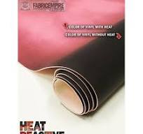 Vinyl Upholstery Thermosensitive Temperature Change Heat Reactive Black to  Pink Faux PU Leather Fabric 54" Wide Sold By The Yard